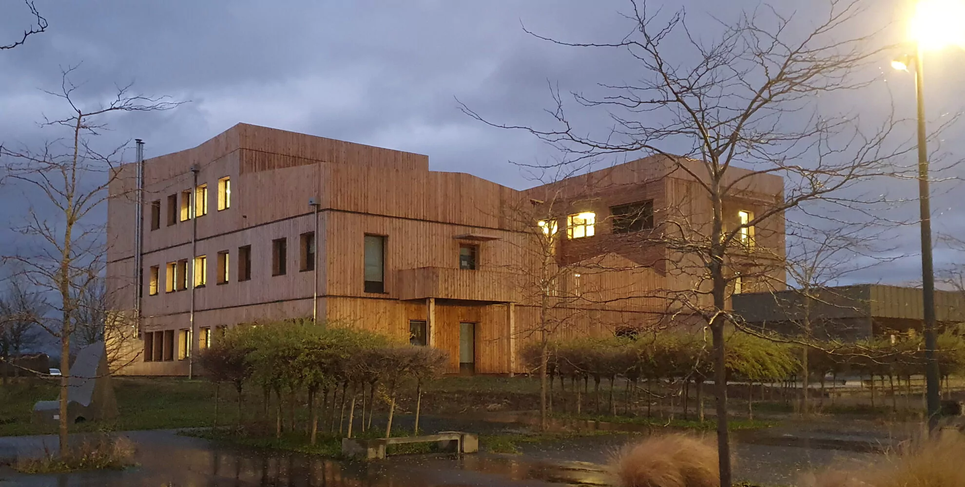 Projet Cameléon structure bois